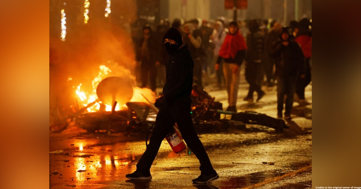 Ten people arrested in Brussels amid unrest after Belgium-Morocco football match